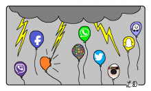La bulle des réseaux sociaux ; #Euphorie, #Bulle, #Crise